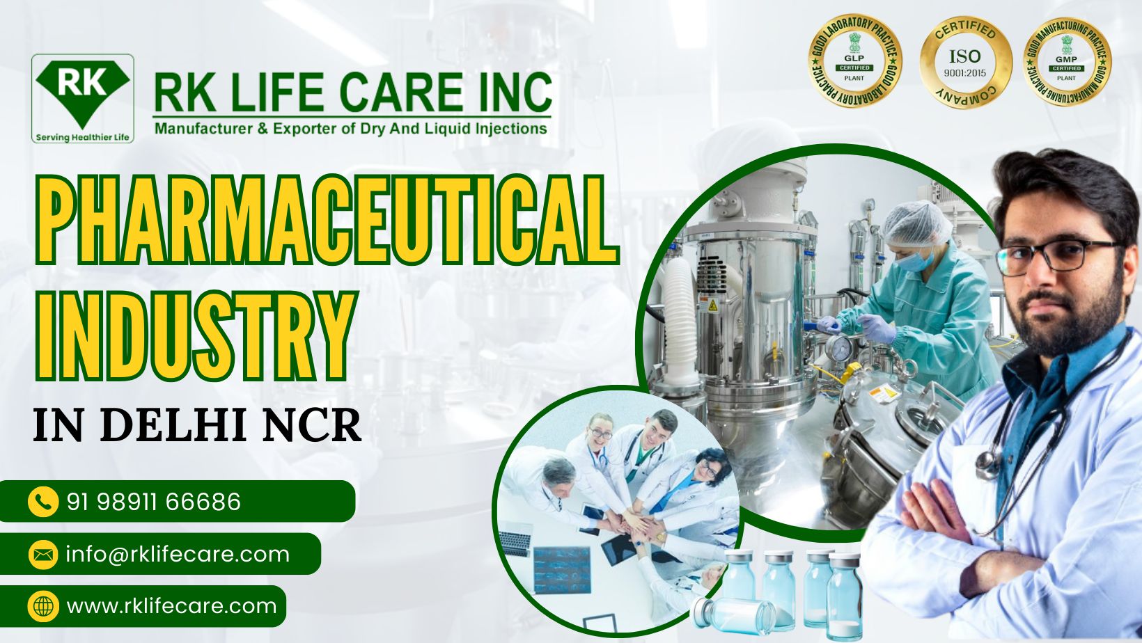 Pharmaceutical Industry In Delhi NCR